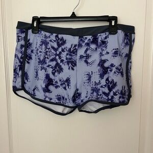 Brand New Women's Blue Tie-Dye Swim Bottoms